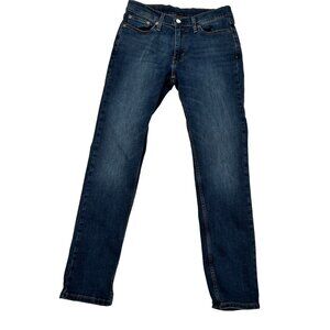 Levi's 511 Dark Wash Straight Leg Jeans Mens Size 30 x 32"